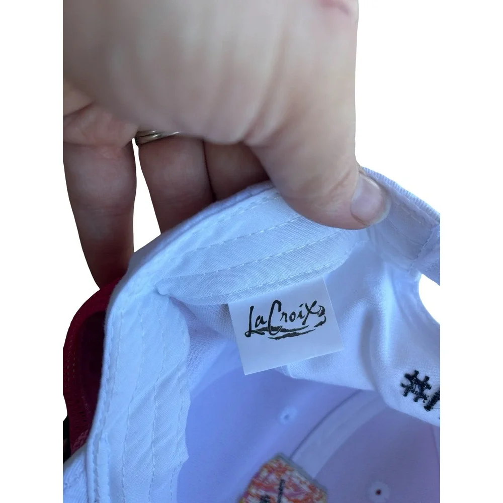 Lot of 3 Womens Hats La Croix Hawaii Otto Smiley Face Pink White OSFM Cotton